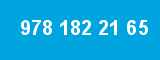 978 182 21 65